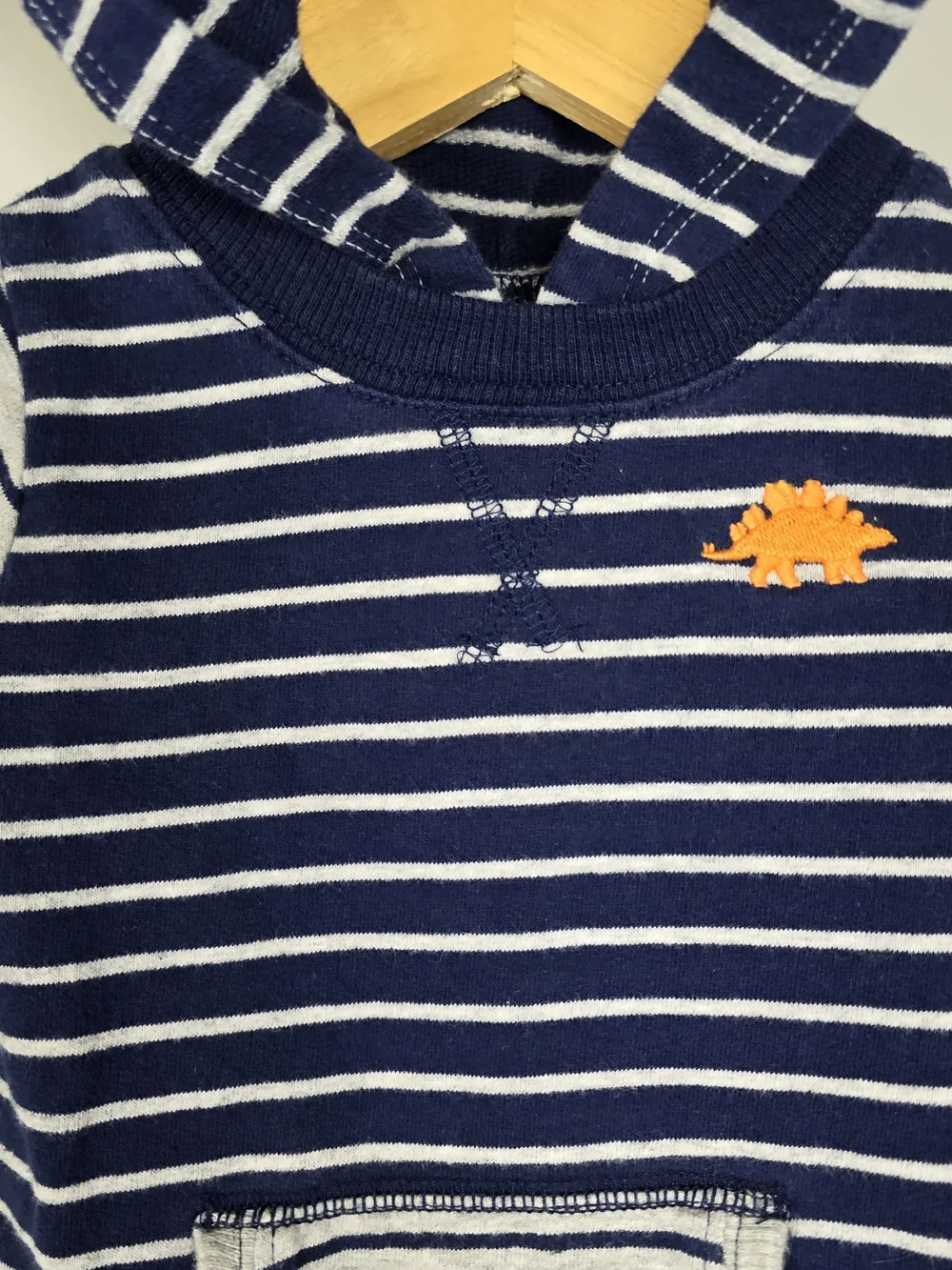 Carters striped navy
